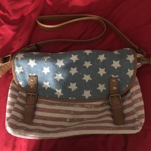 USA flag purse